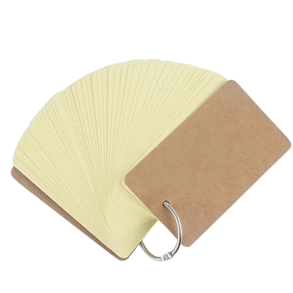 Flashcards - 50 Hojas de Estudio