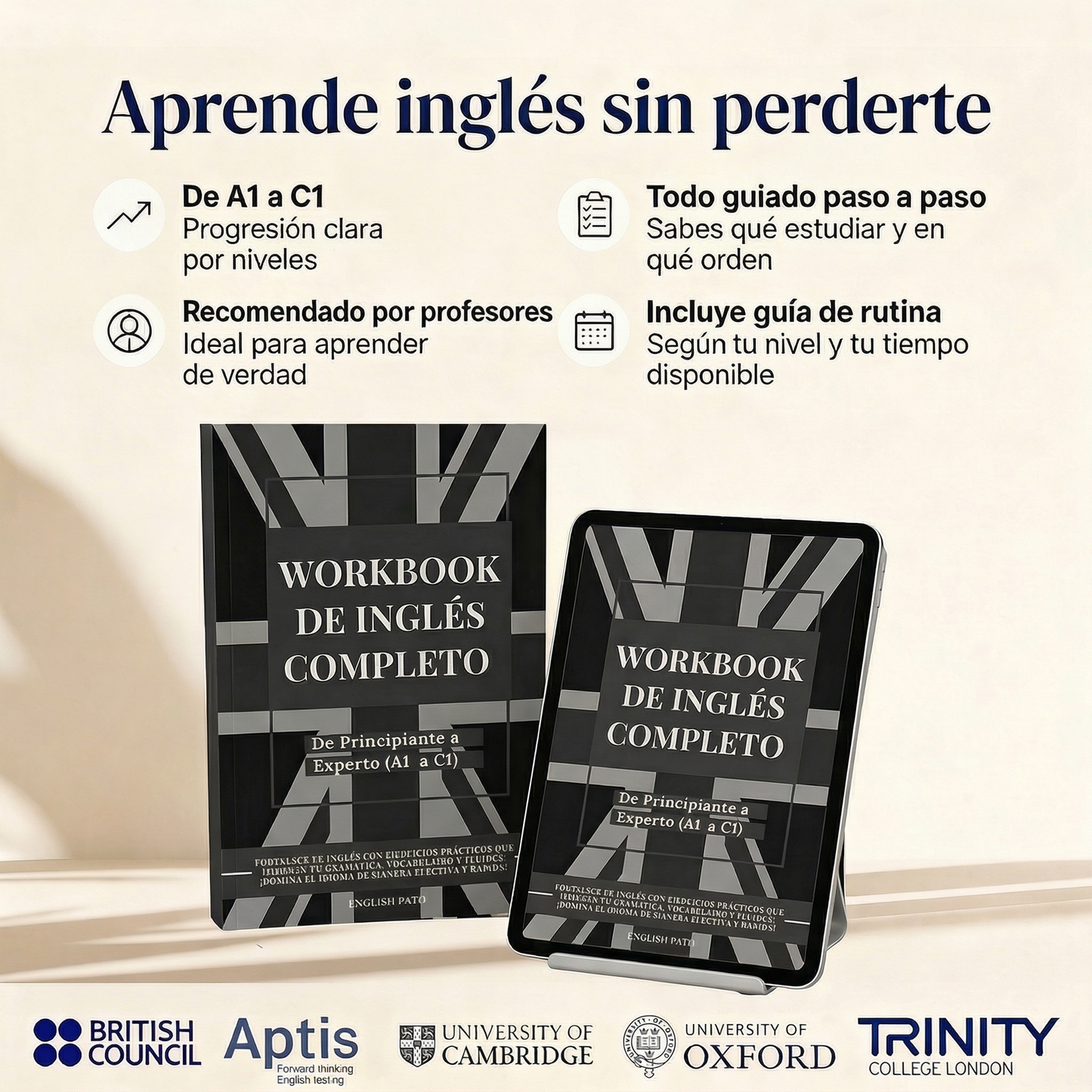 Workbook de Inglés Completo (A1-C1)