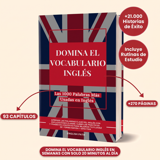 Las 1000 Palabras Más Usadas en Inglés (A1 a C1) -  Tu Guía Esencial para Hablar con Fluidez