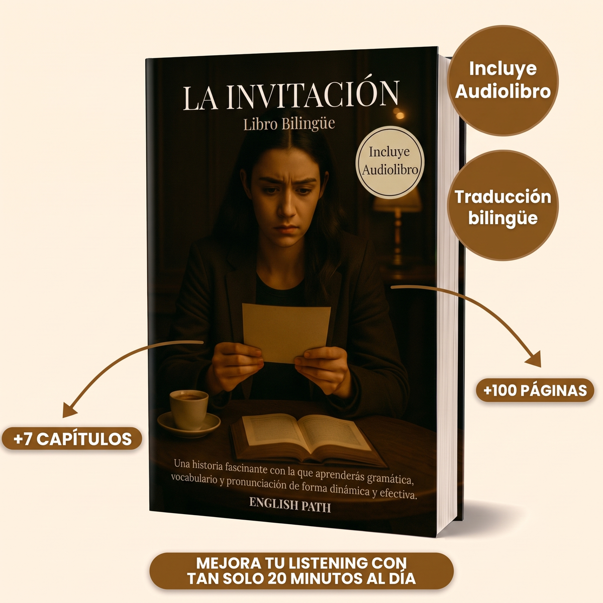 Libro Bilingüe + Audiolibro | La Invitación