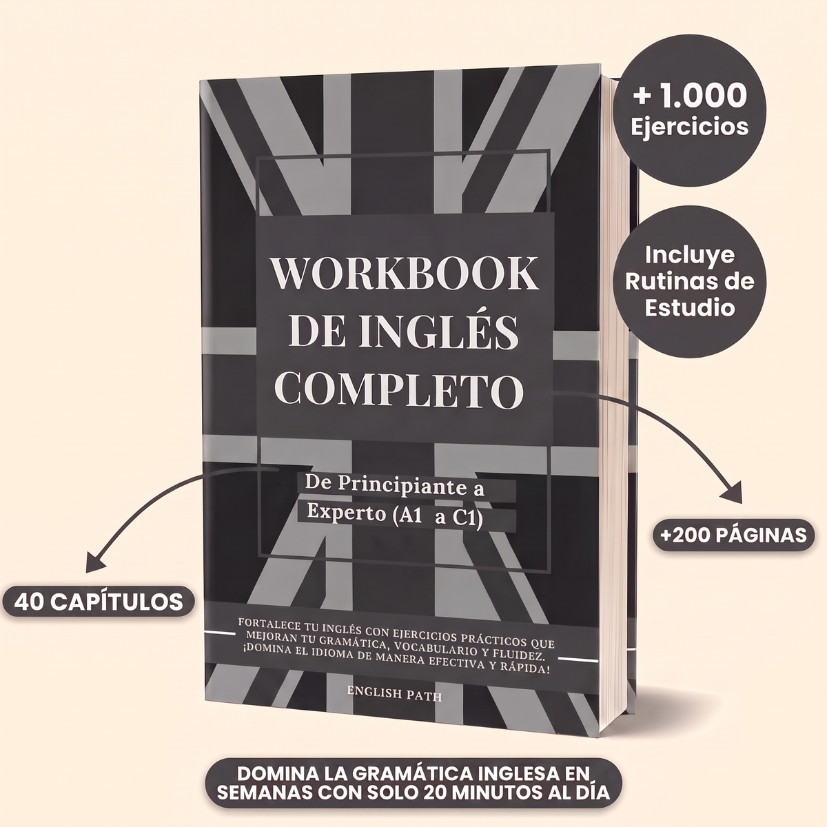 Workbook de Inglés Completo (A1 a C1)
