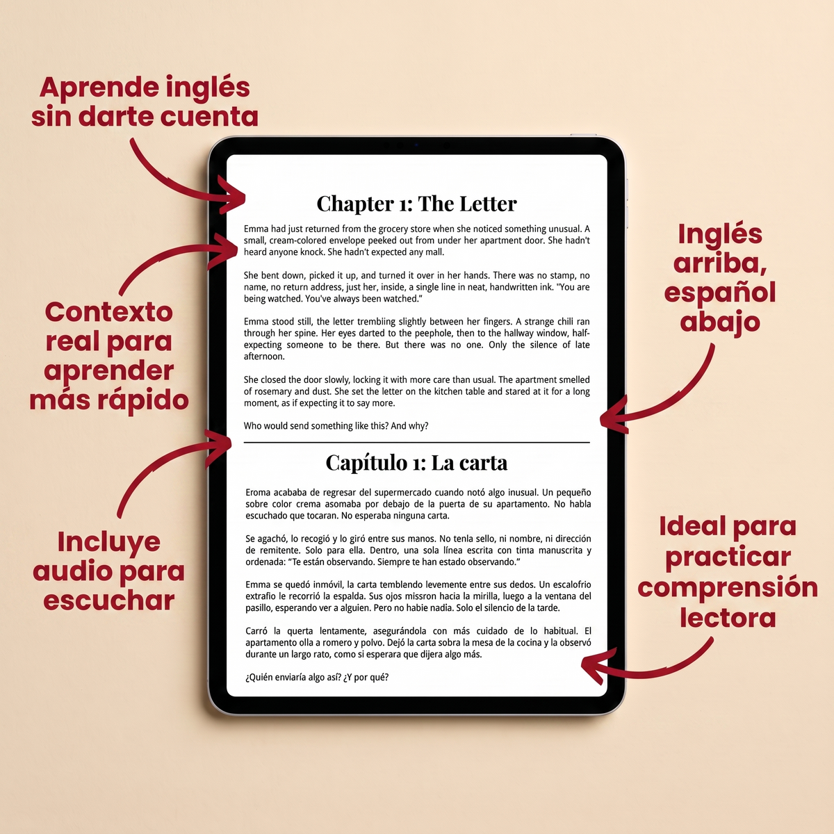Libro Bilingüe + Audiolibro | La Invitación