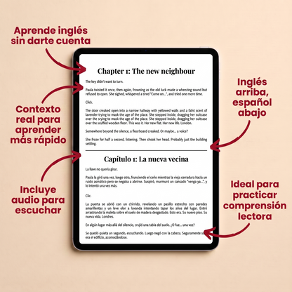 Libro Bilingüe + Audiolibro | Entre Paredes