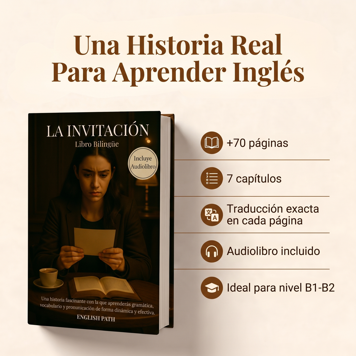 Libro Bilingüe + Audiolibro | La Invitación