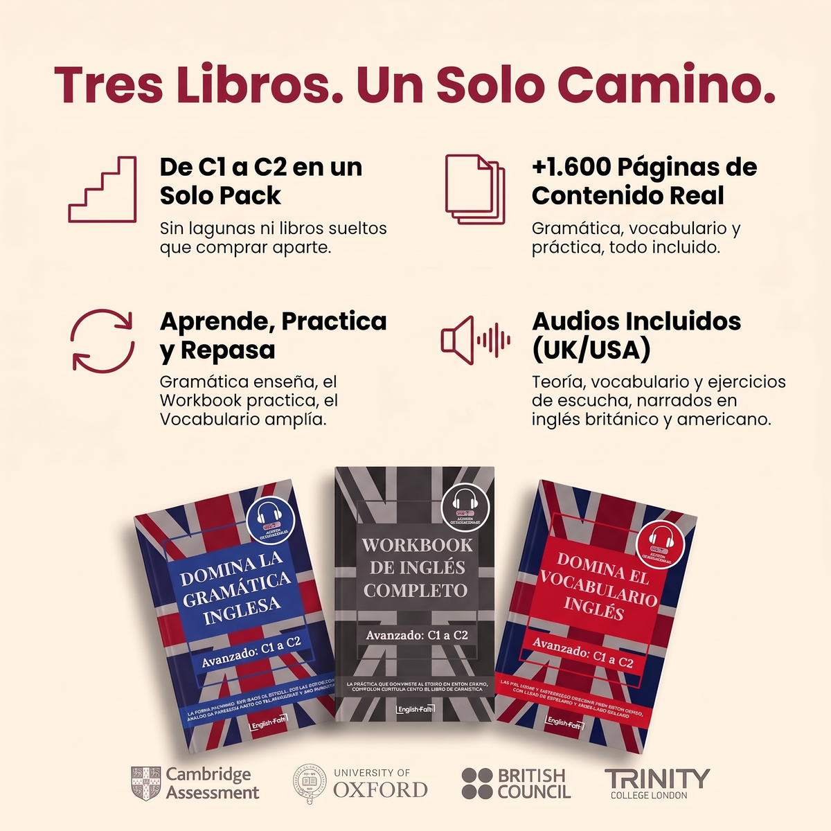 Kit Avanzado de Inglés C1- C2