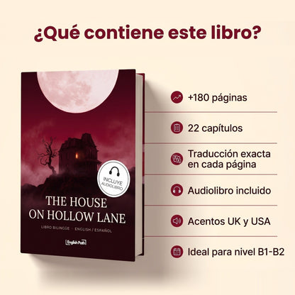 Libro Bilingüe + Audiolibro | The House on Hollow Lane