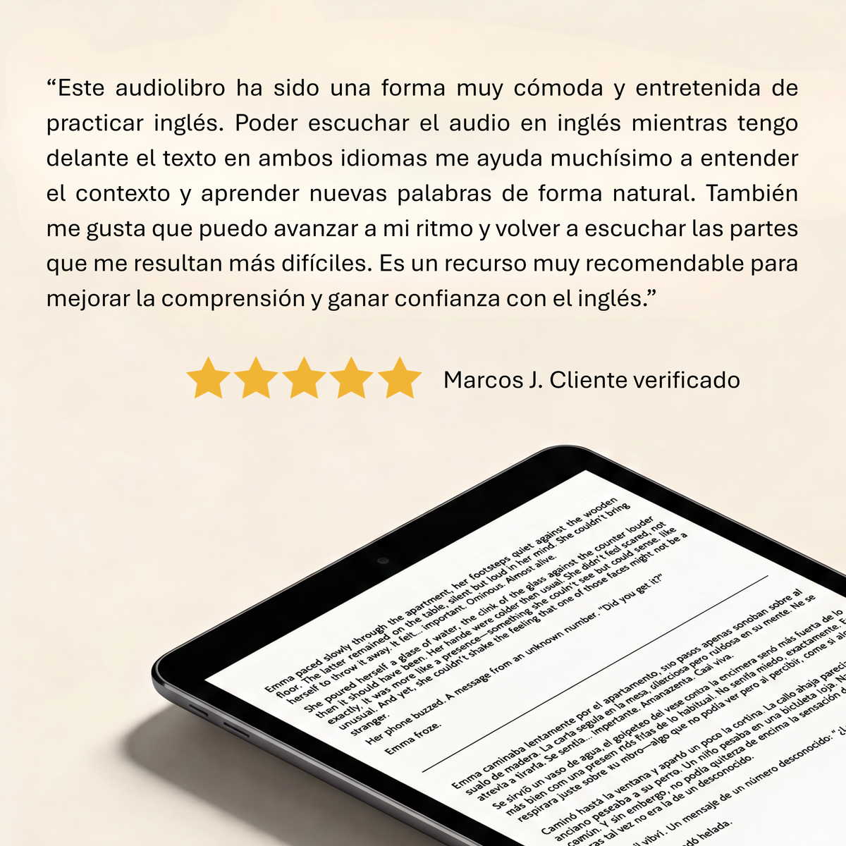 Libro Bilingüe + Audiolibro | La Invitación