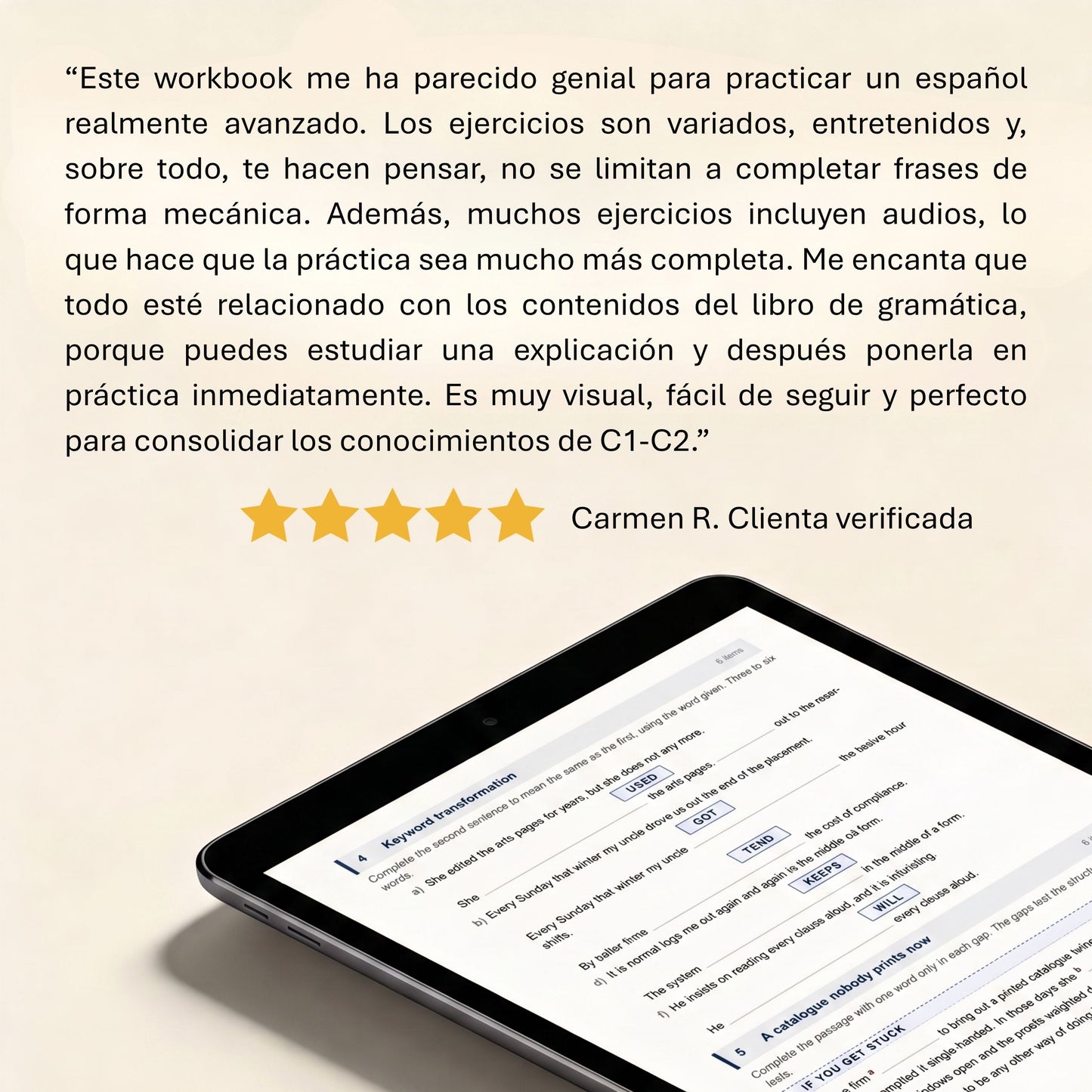 Workbook de Inglés Completo (C1 a C2) - Avanzado